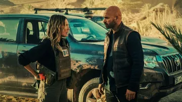 The sleeveless jacket worn by Franck Gastambide in The Wages of Fear