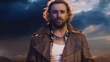 Leather Trench Coat worn by Tom Ryder (Aaron Taylor-Johnson) as seen in The Fall Guy