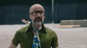 Lunettes portées par Lance (Jim Rash) comme on le voit dans les tenues du film Fly Me to the Moon