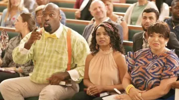 Sleeveless Blouse Top worn by Kyla Pratt as seen in Not Another Church Movie