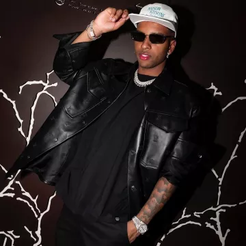 Louis Vuitton Leather Jacket worn by Rodrygo on his Instagram account @rodrygogoes