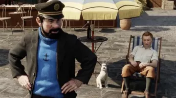 Socks worn by Tintin (Jamie Bell) in The Adventures of Tintin movie