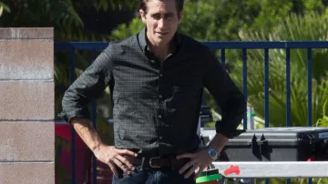 Chemise boutonnée de Tony Hastings / Edward Sheffield (Jake Gyllenhaal) dans Nocturnal Animals