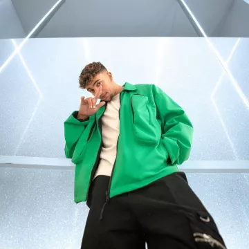Green jacket from Inoxtag on @inoxtag's Instagram account