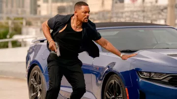 Tenues Bad Boys : Ride or Die : Will Smith porte une montre en acier pour incarner Mike Lowrey