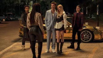 Gen V Wardrobe: boots worn by Cate Dunlap (Maddie Phillips) in season 1, episode 1