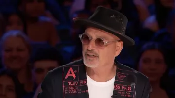 America's Got Talent outfits:  Howie Mandel is wearing Transparent eyeglasses for Season 19 Premiere Auditions
