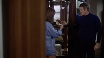 Clothing from Bullitt Movie: Steve McQueen is wearing blue turtleneck Sweater to play Det. Lt. Frank Bullitt