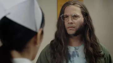 Reverse the Curse Outfits: Logan Marshall-Green is wearing steel eyeglasses to play Ted Fullilove in the movie