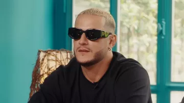 DJ Snake's looks: his sunglasses worn in Squeezie's YouTube video WHO'S THE IMPOSTER? (ft Omar Sy & DJ Snake)