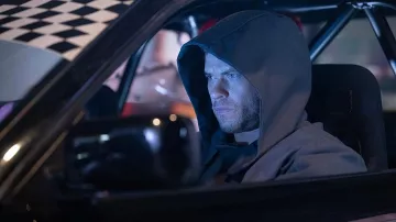 Due Justice Movie Outfits: Max (Kellan Lutz) is wearing Hoodie