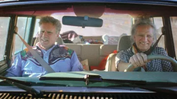 Will Ferrell wears printed Cowboy shirt in Will & Harper Documentary