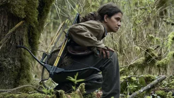 Outfits of Never Let Go Movie: Halle Berry is wearing Grey Striped Pants to play June