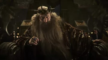 The Lord of the Rings: The Rings of Power - Costumes: Dwarf Crown worn by King Durin III (Peter Mullan) in season 2, episode 3