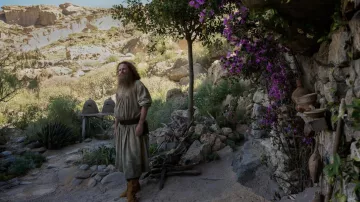 The Lord of the Rings: The Rings of Power - Costumes: Suede boots worn by Tom Bombadil (Rory Kinnear) in season 2, episode 4