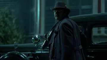 Salem's Lot Movie Outfits: Richard Straker (Pilou Asbæk) wears Fedora Wool Hat