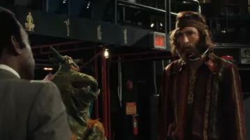 Wardrobe of Saturday Night Movie: Printed Shirt worn by Andy Kaufman / Jim Henson (Nicholas Braun)