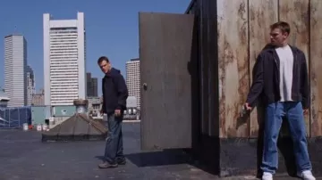 Outfits of The Departed Movie:  Leonardo DiCaprio wears a blue jeans to play Billy