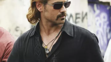 Guayabera shirt of Sonny Crockett (Colin Farrell) in Miami Vice