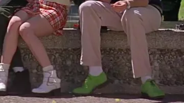 Chaussures de ville vert vif de Randy (Jamie Kennedy) dans Scream