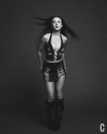 Boots de Anna Cathcart sur le compte Instagram de @annacathcart