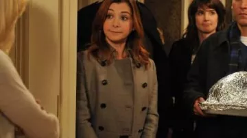 Coat of Lily Aldrin (Alyson Hannigan) in How I Met Your Mother (S06E10)