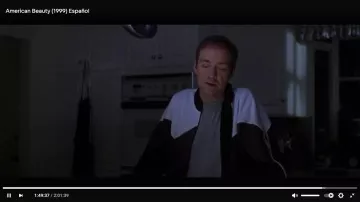 Blouson adidas de l’année 1999 plus ou moins par Lester Burnham (Kevin Spacey) dans American Beauty