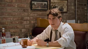 Les bretelles ou bretelles de Mitch McDeere (Tom Cruise) dans The Firm