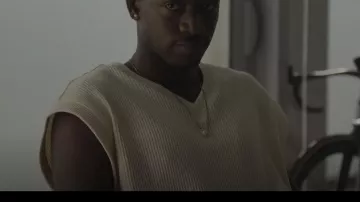 Knit sleeveless de Joshua Pearce (Damson Idris) dans F1® Le Film