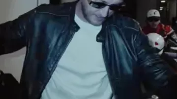 Veste en cuir de Vald dans PTSD / SPORT (EXCLUS)