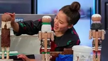 Blouse worn by Grace Pak in On en mangerait... Or not