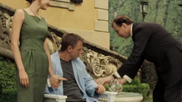 Green dress Vesper Lynd of Vesper Lynd (Eva Green) in Casino Royale