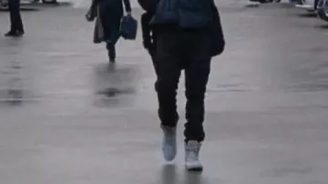 Grey Sneakers of Brax (Jon Bernthal) in The Accountant