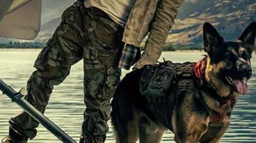 Camo combat pants of Brad Pitt in Heart of the Beast | Official Trailer (Brad Pitt, 2026)
