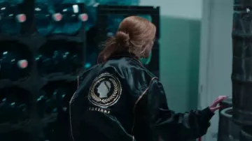Caesar Palace jacket worn by Luciana 'Lucky' Armstrong (Anya Taylor-Joy) in Lucky (S01E01)
