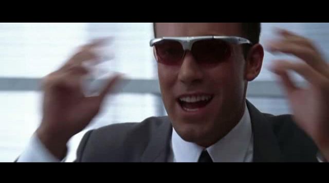 Les lunettes de vision nocturne de Ben Affleck dans Paycheck