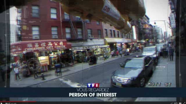 The street of the HQ of Finch in Person of Interest