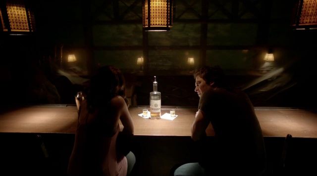 The bottle of Bourbon in The Vampire Diaries