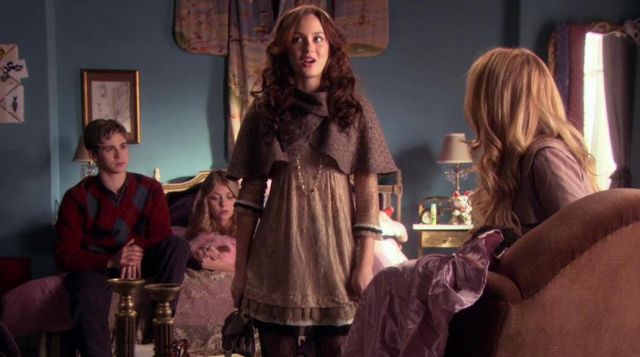 The dress Marc Jacobs worn by Blair Waldorf (Leighton Meester) in Gossip Girl (Season 1 Episode 9)