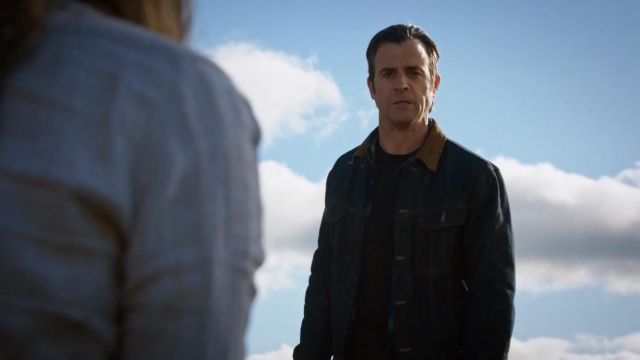 The jean jacket Kevin Garvey (Justin Theroux) in The Leftlovers S03E08