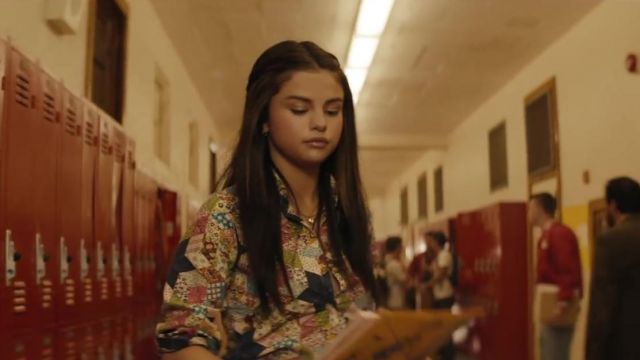 The shirt Patchwork of Selena Gomez in the movie clip Bad Liar