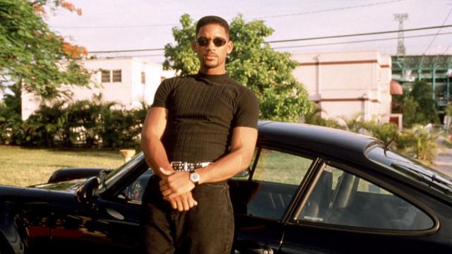The sunglasses of Mike lowrey's (Will Smith) in Bad Boys