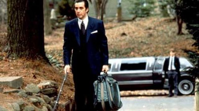 La canne du lieutenant colonel Frank Slade (Al Pacino) dans Le temps d'un week-end