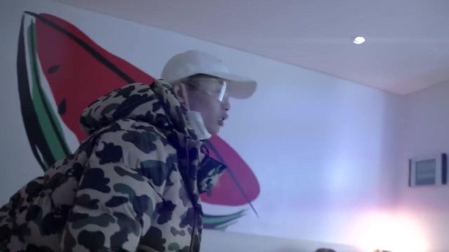Bape Jacket worn by Keith Ape as seen in IT G MA REMIX Video Clip