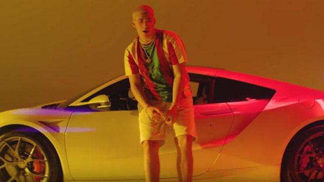 Tee-shirt worn by Bad Bunny as seen in Sexto Sentido Video Clip of Gigolo Y  La Exce | Spotern