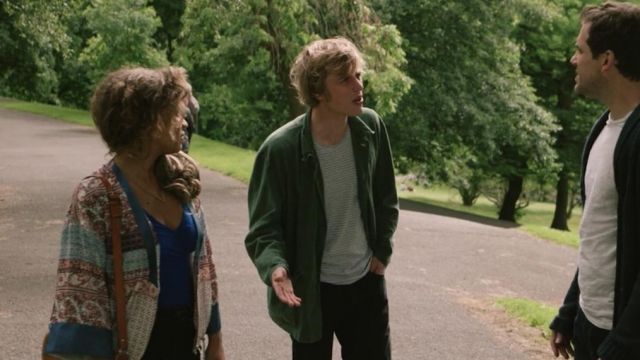 El chaleco de Evie Douglas (Antonia Thomas) en Lovesick S02E08