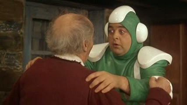 Le costume vert de La Denrée (Jacques Villeret) dans le film La soupe au choux