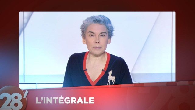 The sweater bambi of Elisabeth Quin in the show 28 minutes of February 15, 2018