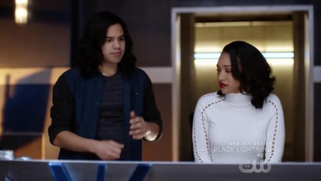 The top of Iris West (Candice Patton) in The Flash S04E14