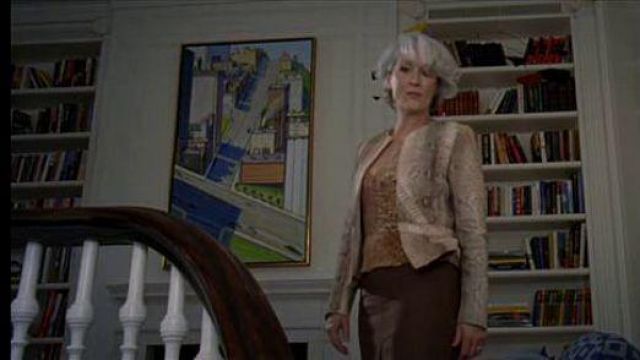 The table of Wayne Thiebaud at Miranda Priestl (Meryl Streep) in The Devil wears Prada